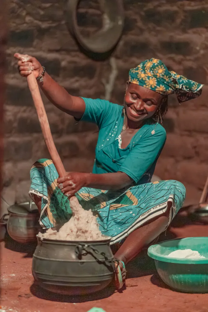 Viviendo entre los fulani - El viaje de alegría de Christine