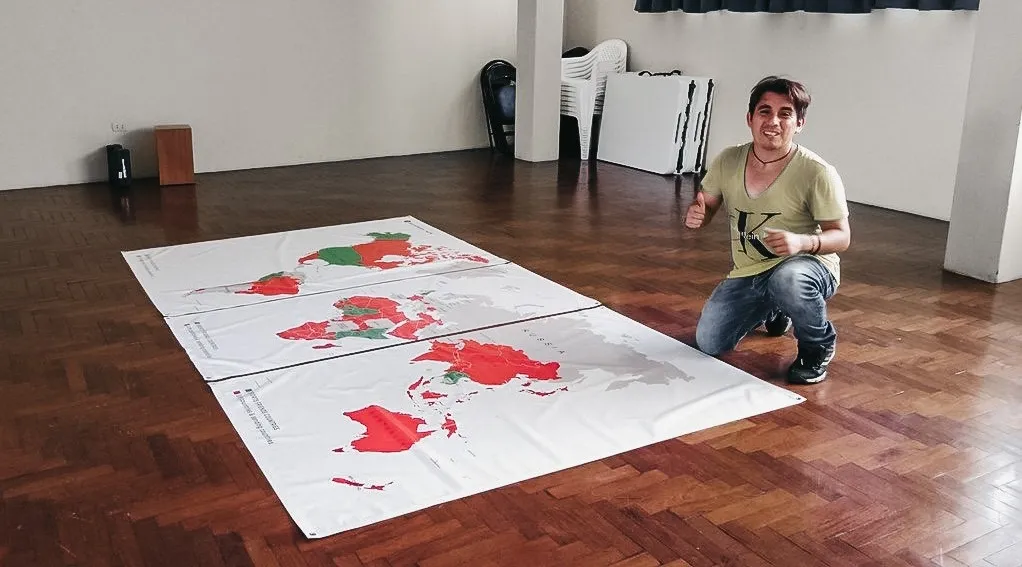 El camino de Renato cambia en una entrega de mapas