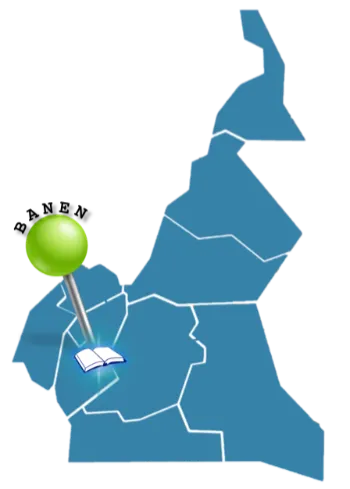 Localización del pueblo banen en Camerún