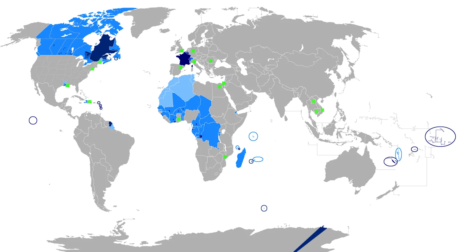 Los puntos fuertes de los franceses y belgas para la misión transcultural
