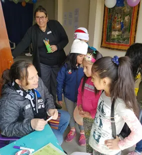 Una pequeña iglesia crece