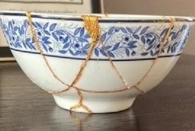 El poder del evangelio para sanar y restaurar es como una antigua forma de arte japonés...