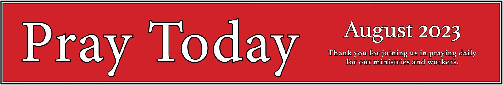 Pray Today tiene un nuevo formato