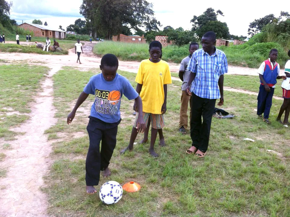 Amigos del Deporte en Zambia: Los Primeros Días