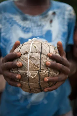 balón típico de aldea